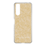 Slim Protection Case［ LAGUNAMOON - FlowerPattern - Yellow ］