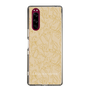 Slim Protection Case［ LAGUNAMOON - FlowerPattern - Yellow ］