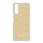 Slim Protection Case［ LAGUNAMOON - FlowerPattern - Yellow ］