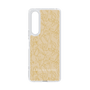 Slim Protection Case［ LAGUNAMOON - FlowerPattern - Yellow ］