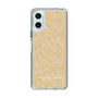 Slim Protection Case［ LAGUNAMOON - FlowerPattern - Yellow ］