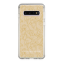 Slim Protection Case［ LAGUNAMOON - FlowerPattern - Yellow ］