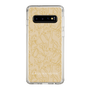 Slim Protection Case［ LAGUNAMOON - FlowerPattern - Yellow ］