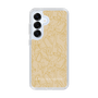 Slim Protection Case［ LAGUNAMOON - FlowerPattern - Yellow ］