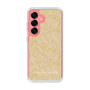 Slim Protection Case［ LAGUNAMOON - FlowerPattern - Yellow ］