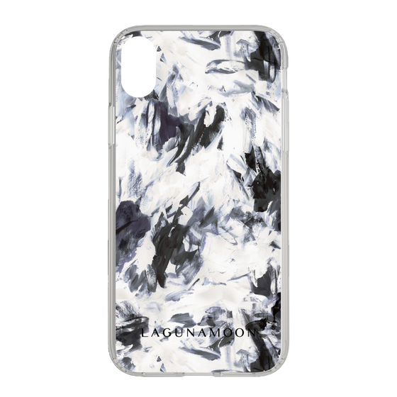Slim Protection Case［ LAGUNAMOON - Paint - Navy ］