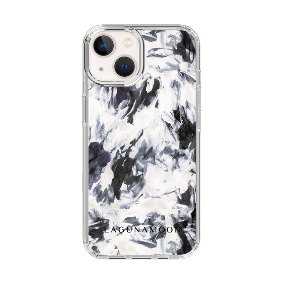 Slim Protection Case［ LAGUNAMOON - Paint - Navy ］
