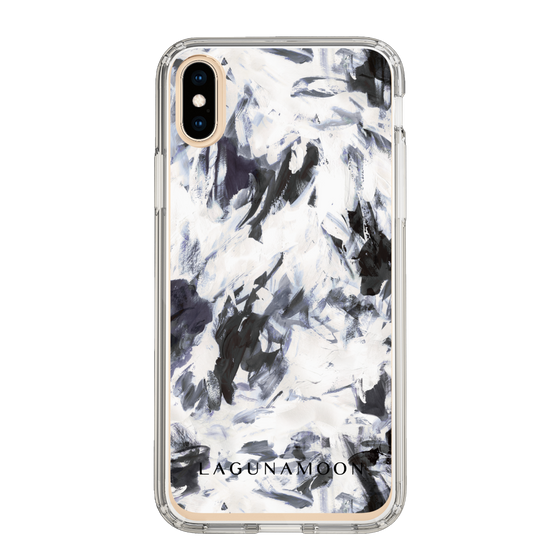 Slim Protection Case［ LAGUNAMOON - Paint - Navy ］
