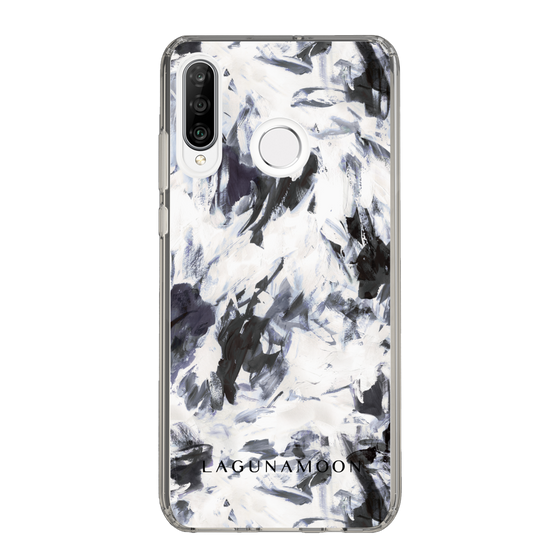 Slim Protection Case［ LAGUNAMOON - Paint - Navy ］