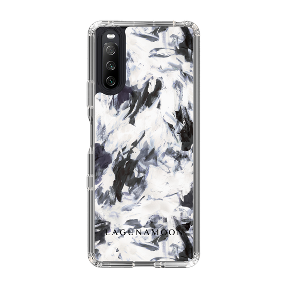Slim Protection Case［ LAGUNAMOON - Paint - Navy ］