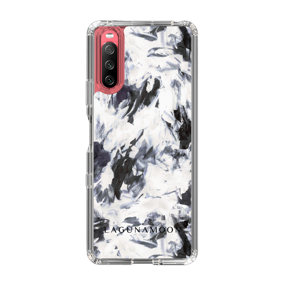 Slim Protection Case［ LAGUNAMOON - Paint - Navy ］