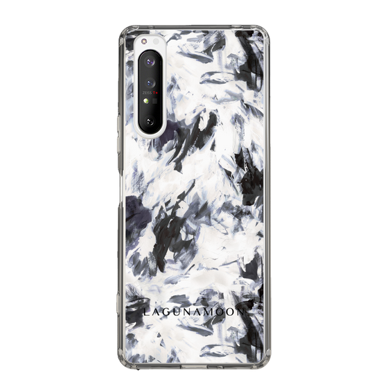 Slim Protection Case［ LAGUNAMOON - Paint - Navy ］