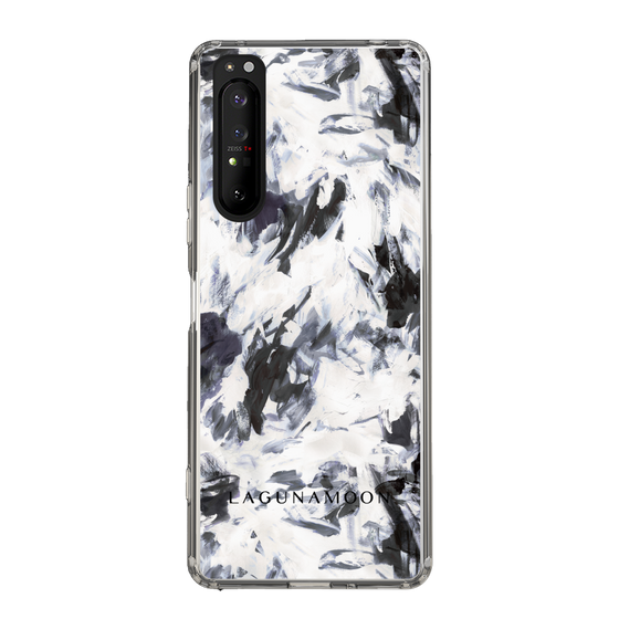Slim Protection Case［ LAGUNAMOON - Paint - Navy ］