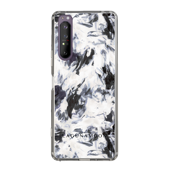 Slim Protection Case［ LAGUNAMOON - Paint - Navy ］
