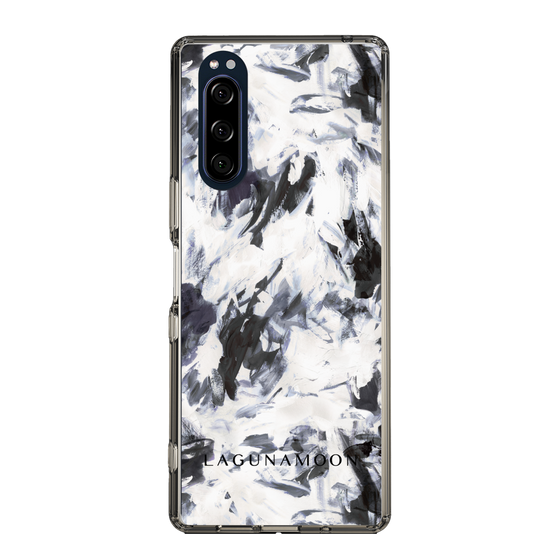 Slim Protection Case［ LAGUNAMOON - Paint - Navy ］