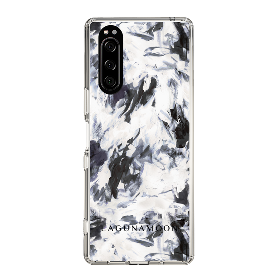 Slim Protection Case［ LAGUNAMOON - Paint - Navy ］