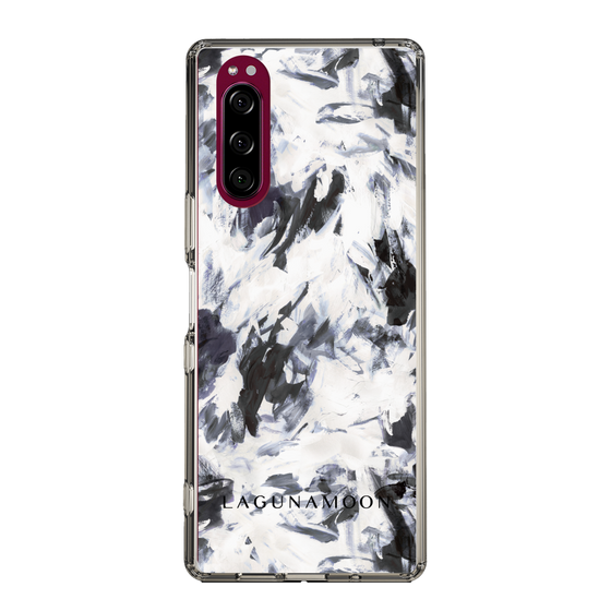 Slim Protection Case［ LAGUNAMOON - Paint - Navy ］