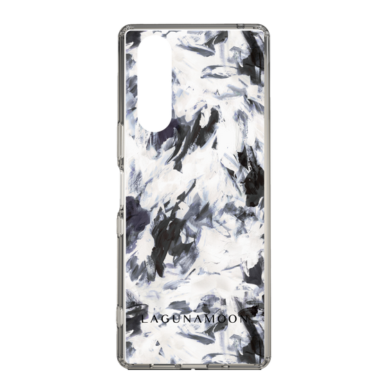 Slim Protection Case［ LAGUNAMOON - Paint - Navy ］
