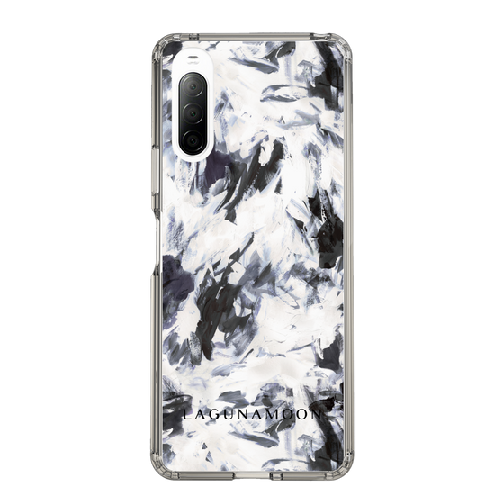 Slim Protection Case［ LAGUNAMOON - Paint - Navy ］