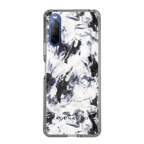 Slim Protection Case［ LAGUNAMOON - Paint - Navy ］