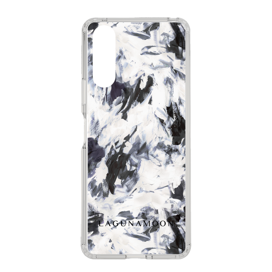 Slim Protection Case［ LAGUNAMOON - Paint - Navy ］