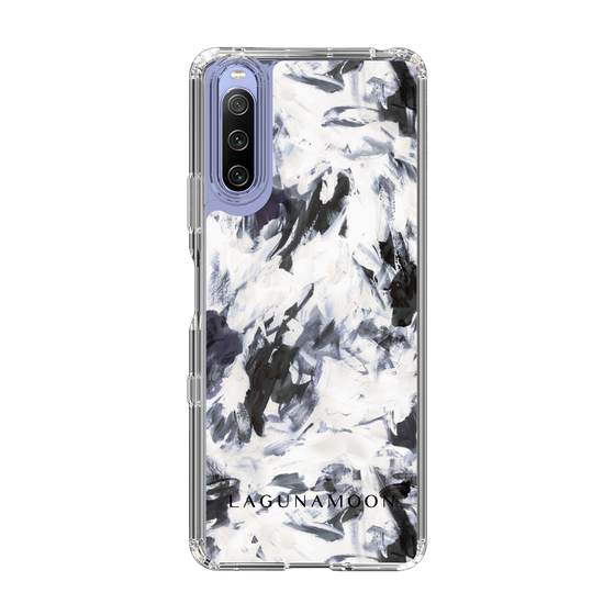 Slim Protection Case［ LAGUNAMOON - Paint - Navy ］