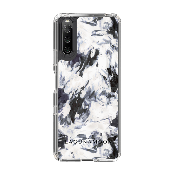 Slim Protection Case［ LAGUNAMOON - Paint - Navy ］
