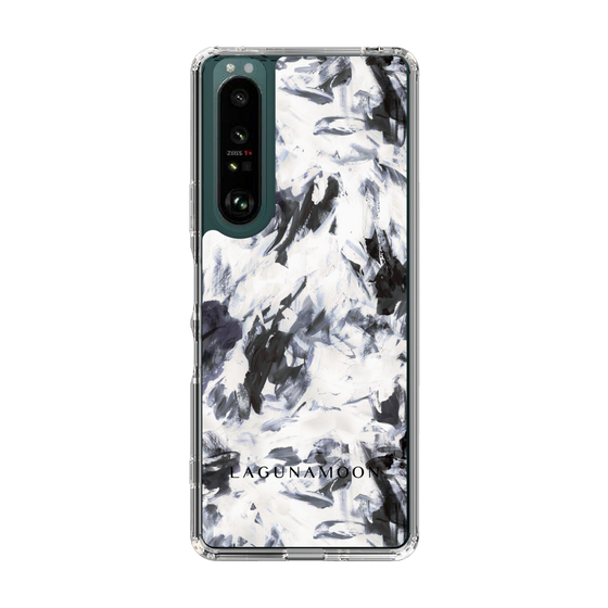 Slim Protection Case［ LAGUNAMOON - Paint - Navy ］