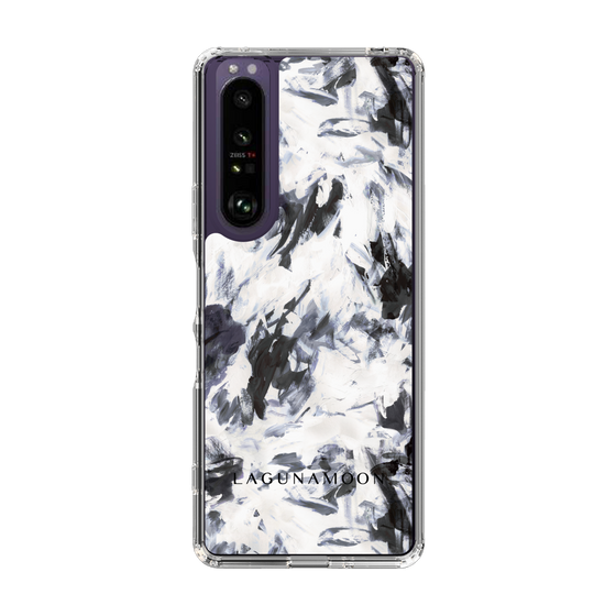 Slim Protection Case［ LAGUNAMOON - Paint - Navy ］