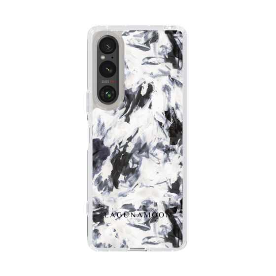 Slim Protection Case［ LAGUNAMOON - Paint - Navy ］