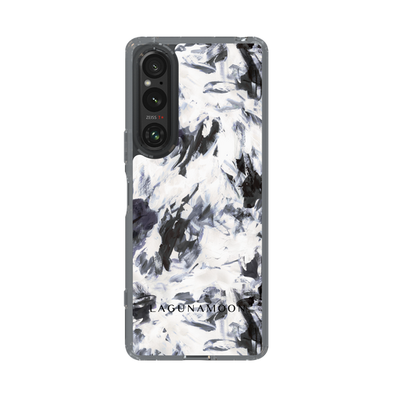 Slim Protection Case［ LAGUNAMOON - Paint - Navy ］