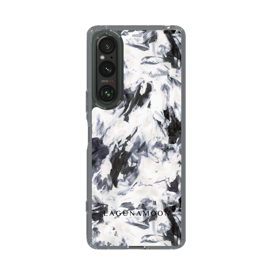 Slim Protection Case［ LAGUNAMOON - Paint - Navy ］