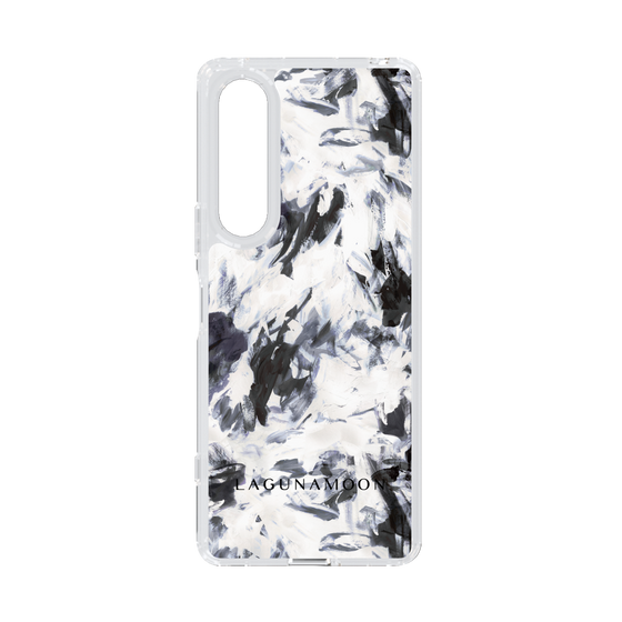 Slim Protection Case［ LAGUNAMOON - Paint - Navy ］