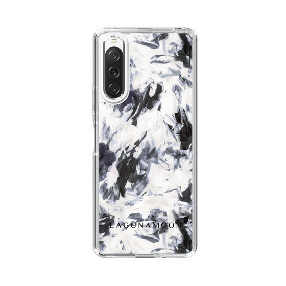Slim Protection Case［ LAGUNAMOON - Paint - Navy ］