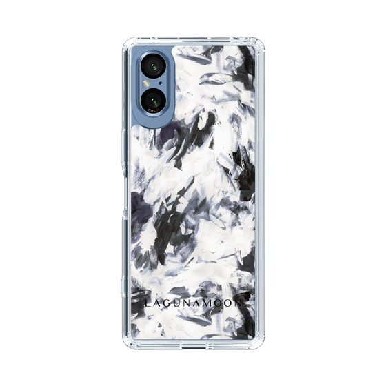 Slim Protection Case［ LAGUNAMOON - Paint - Navy ］