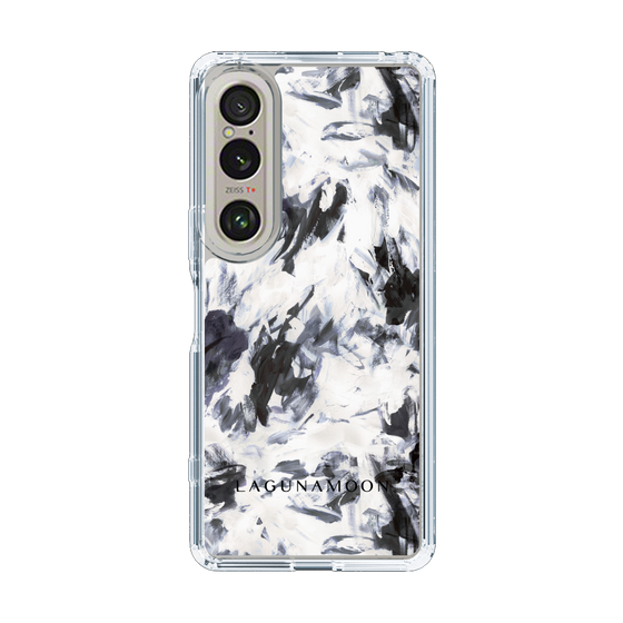 Slim Protection Case［ LAGUNAMOON - Paint - Navy ］
