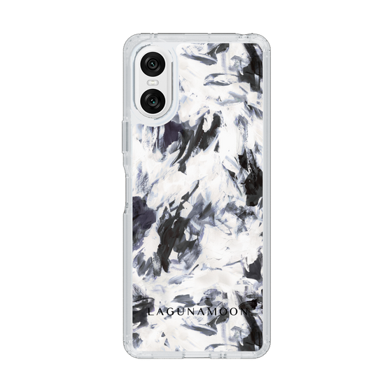Slim Protection Case［ LAGUNAMOON - Paint - Navy ］