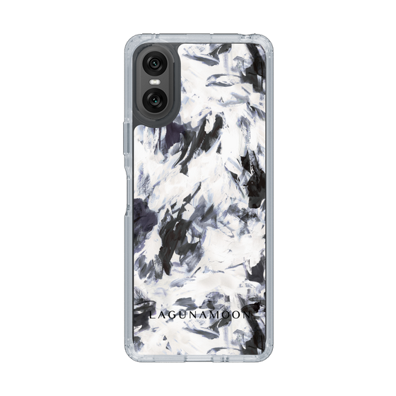 Slim Protection Case［ LAGUNAMOON - Paint - Navy ］