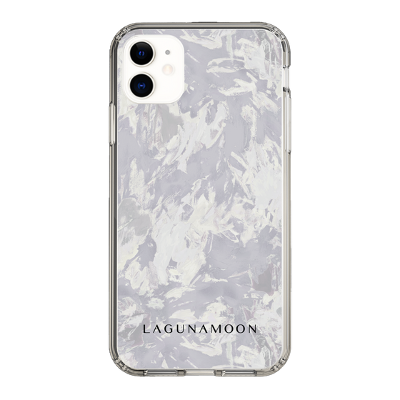 Slim Protection Case［ LAGUNAMOON - Paint -Purple ］
