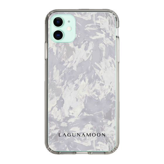 Slim Protection Case［ LAGUNAMOON - Paint -Purple ］