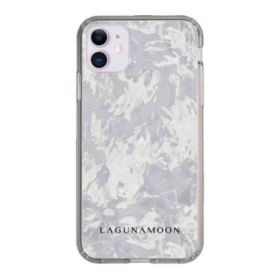 Slim Protection Case［ LAGUNAMOON - Paint -Purple ］