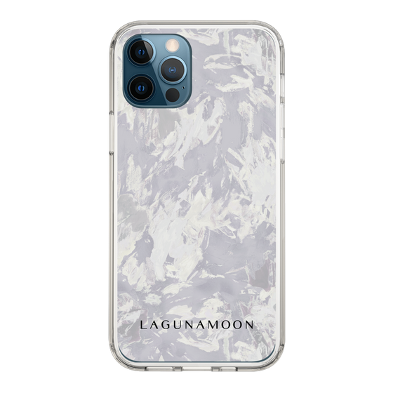 Slim Protection Case［ LAGUNAMOON - Paint -Purple ］