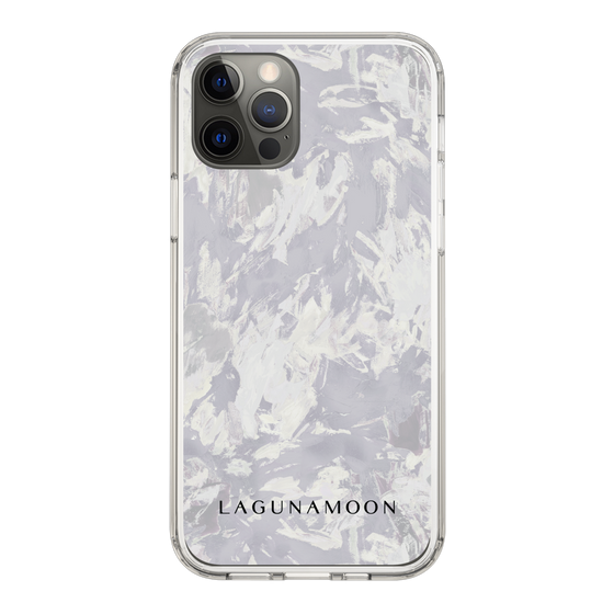 Slim Protection Case［ LAGUNAMOON - Paint -Purple ］