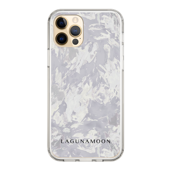 Slim Protection Case［ LAGUNAMOON - Paint -Purple ］