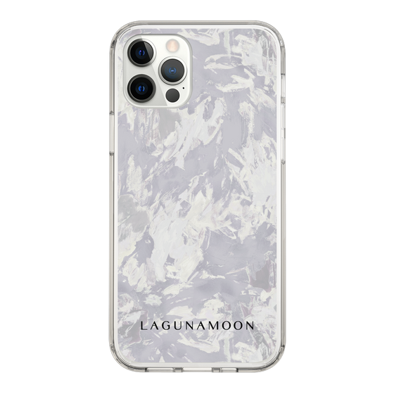 Slim Protection Case［ LAGUNAMOON - Paint -Purple ］