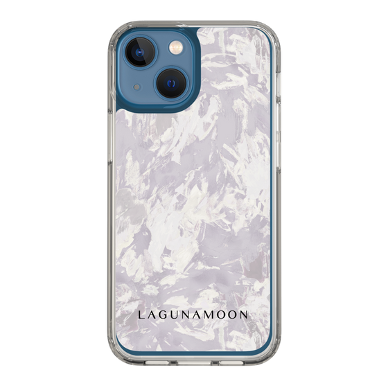 Slim Protection Case［ LAGUNAMOON - Paint -Purple ］