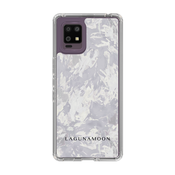 Slim Protection Case［ LAGUNAMOON - Paint -Purple ］
