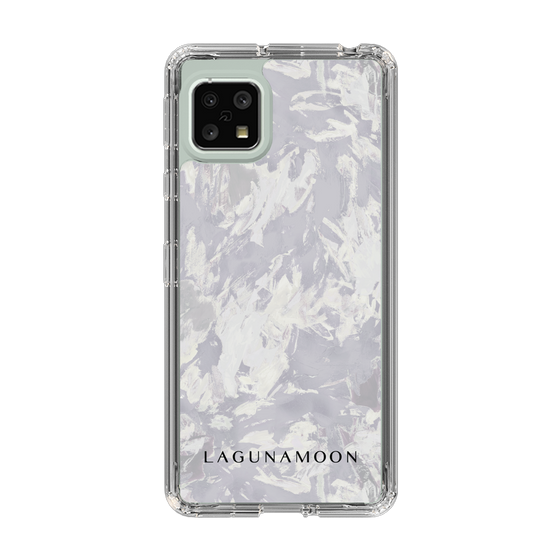 Slim Protection Case［ LAGUNAMOON - Paint -Purple ］