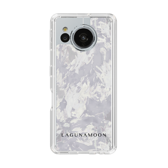 Slim Protection Case［ LAGUNAMOON - Paint -Purple ］