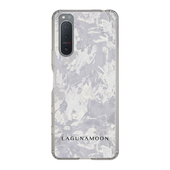 Slim Protection Case［ LAGUNAMOON - Paint -Purple ］